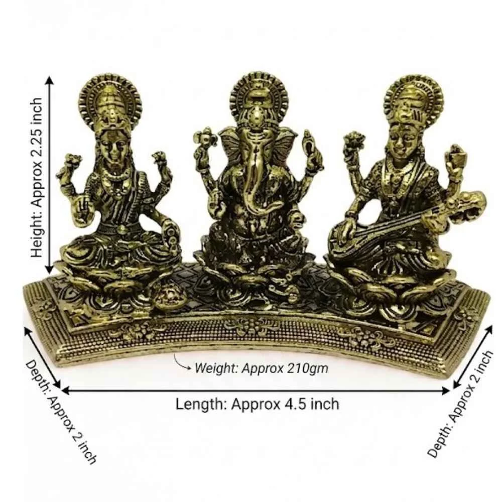 Lakshmi Ganesha Sarswati Small