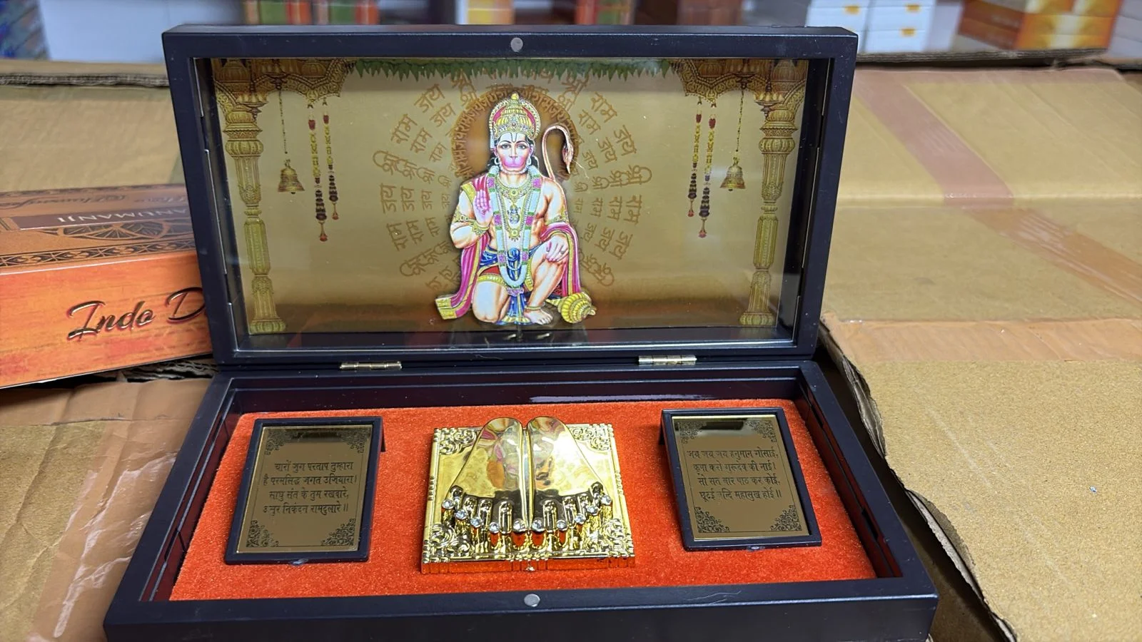 Hanuman Large 8 inch Pocket Temple