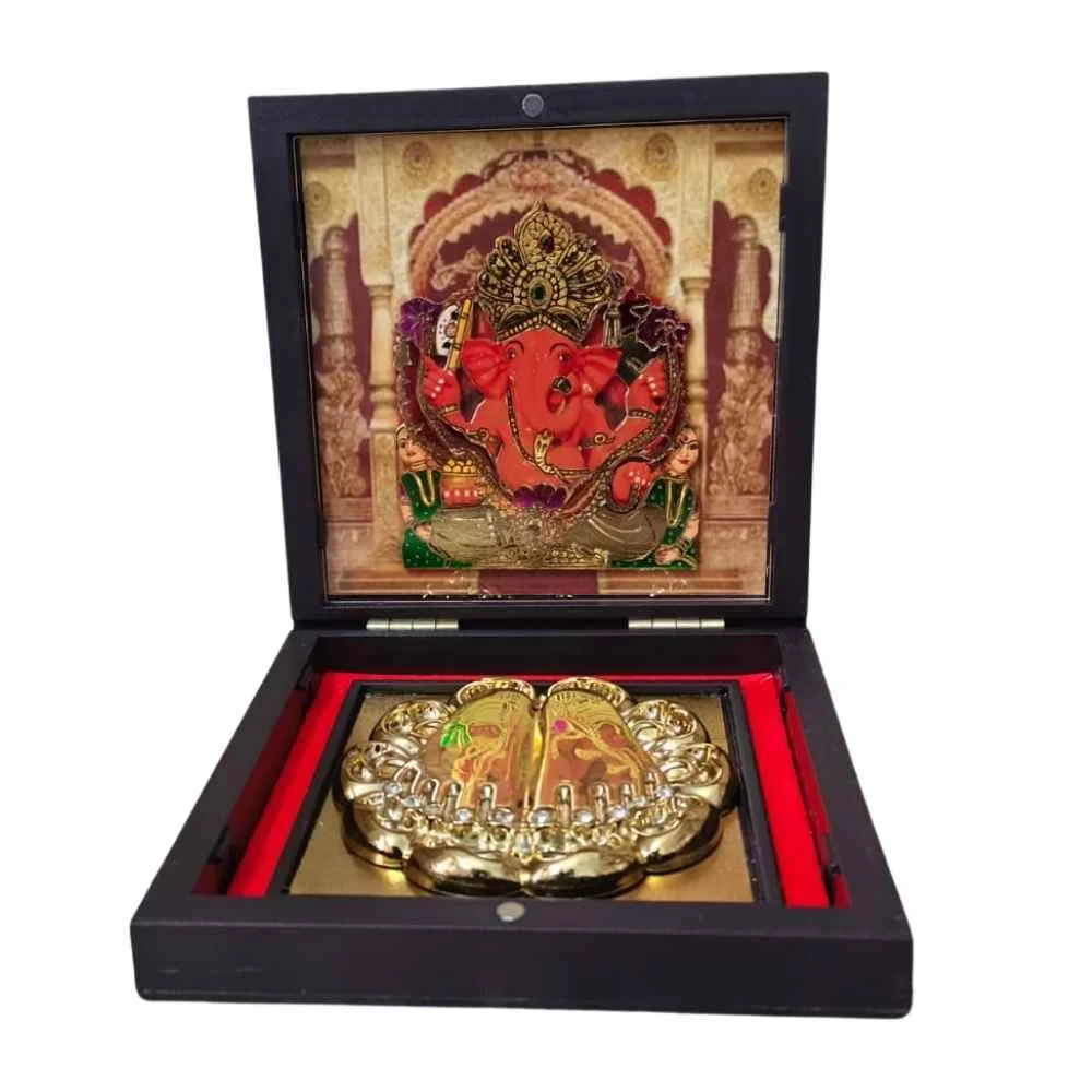 Sidhivinayak Ganesha 4.5inch Foldable Pocket Photo Frame