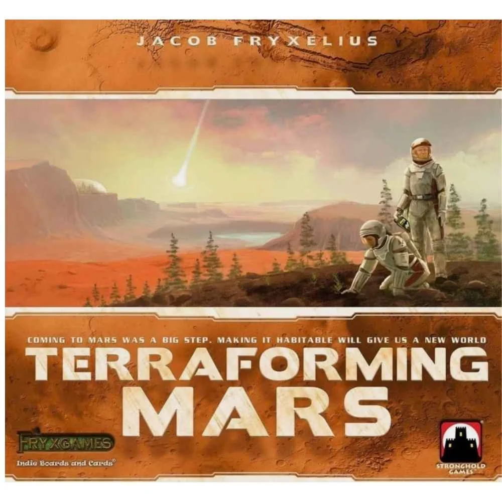 Terraforming Mars is a strategy board game