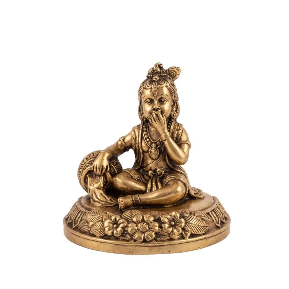 Bal Gopal with Makhan 3 inch