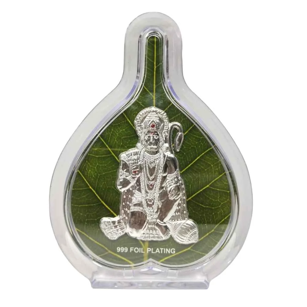 Hanuman Silver Pan Photo Frame