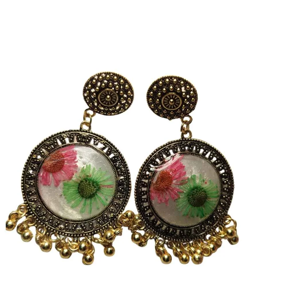 UV Resin Earrings Design 11
