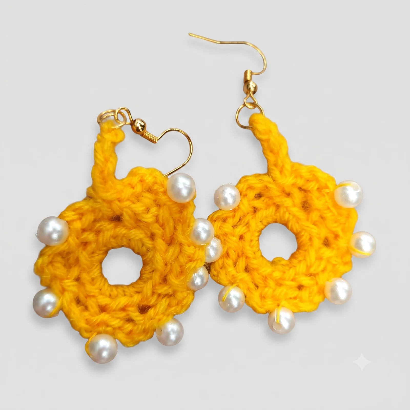 Wool Earrings Design 12