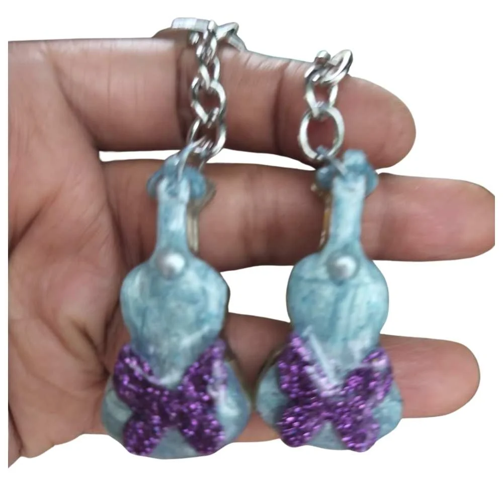 UV Resin Keychain Pair Design 14