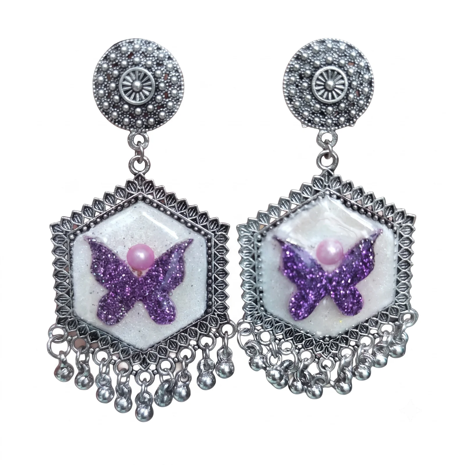 UV Resin Earrings Design 20