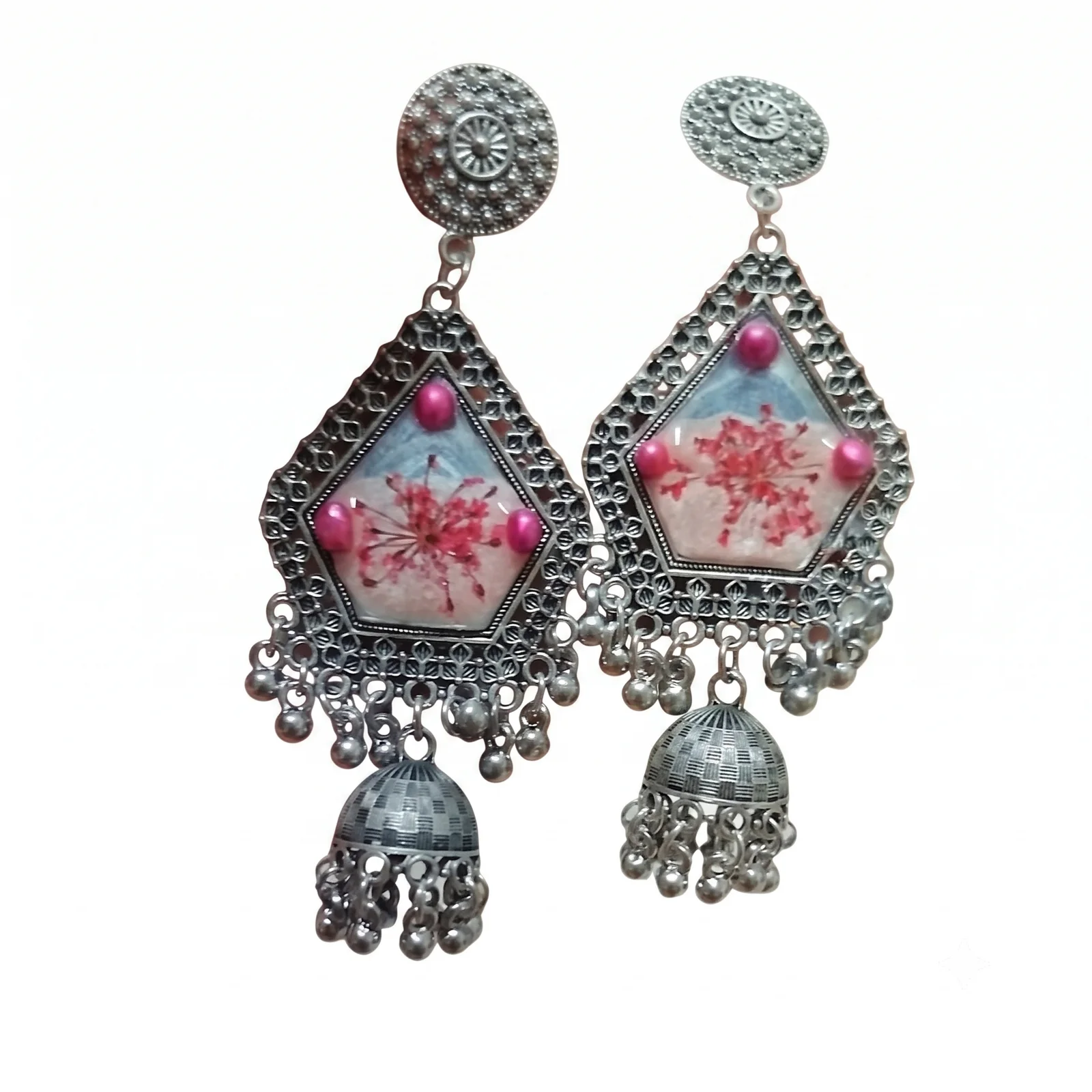 UV Resing Earrings Design 24