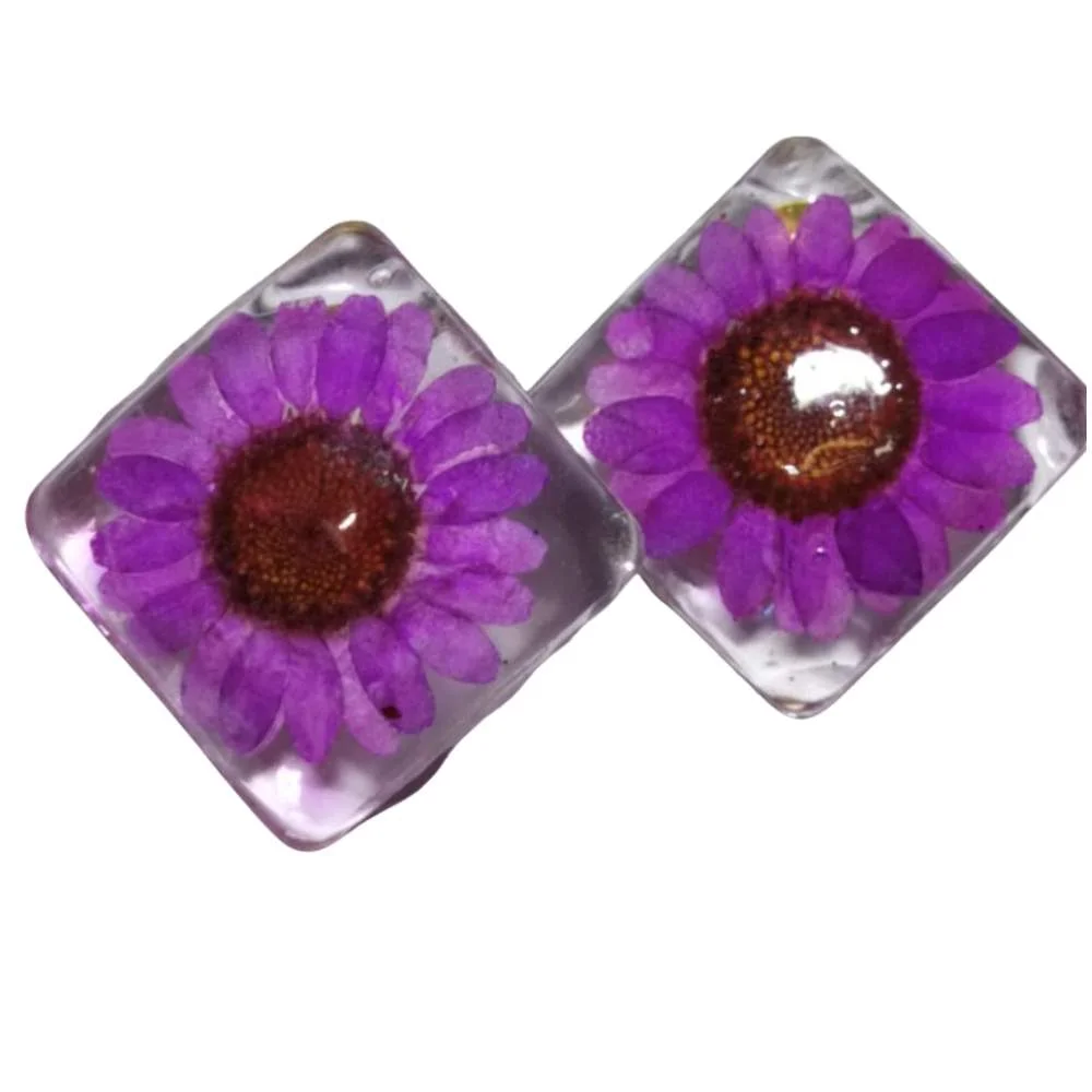 UV Resin Handmade Earring Design 4